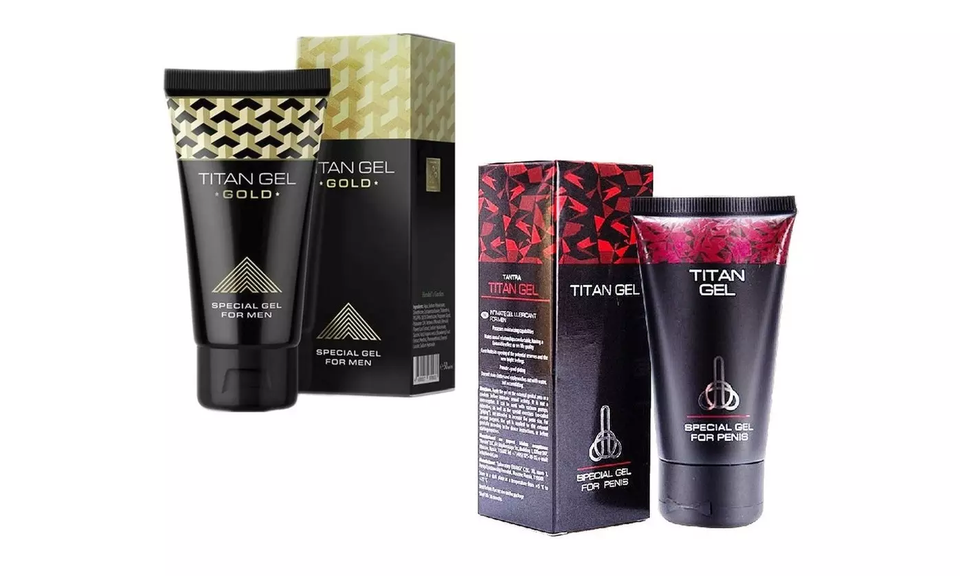 TITAN GEL GOLD TANTRA & INTIMATE TITAN SEX FOR MEN LUBRICANT Hologram 50ml - Primary Image