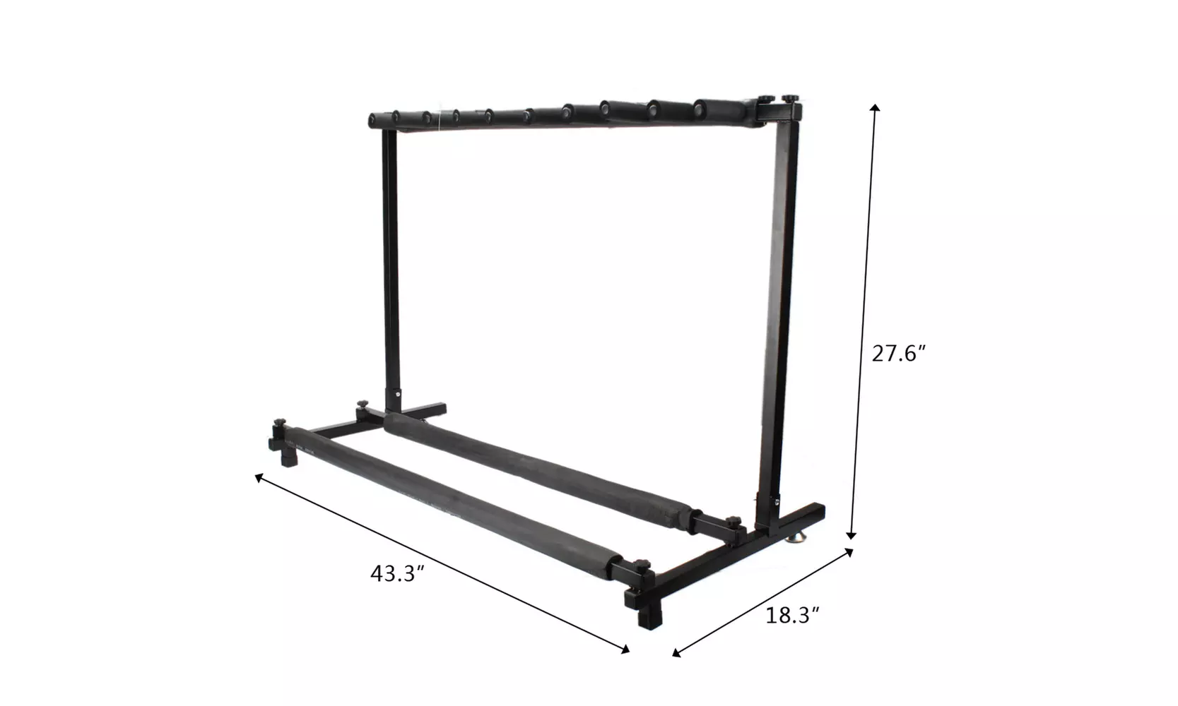 3/5/7/9 Multiple Holder-Triple Folding Multiple Guitar Holder Rack Stand  - Primary Image