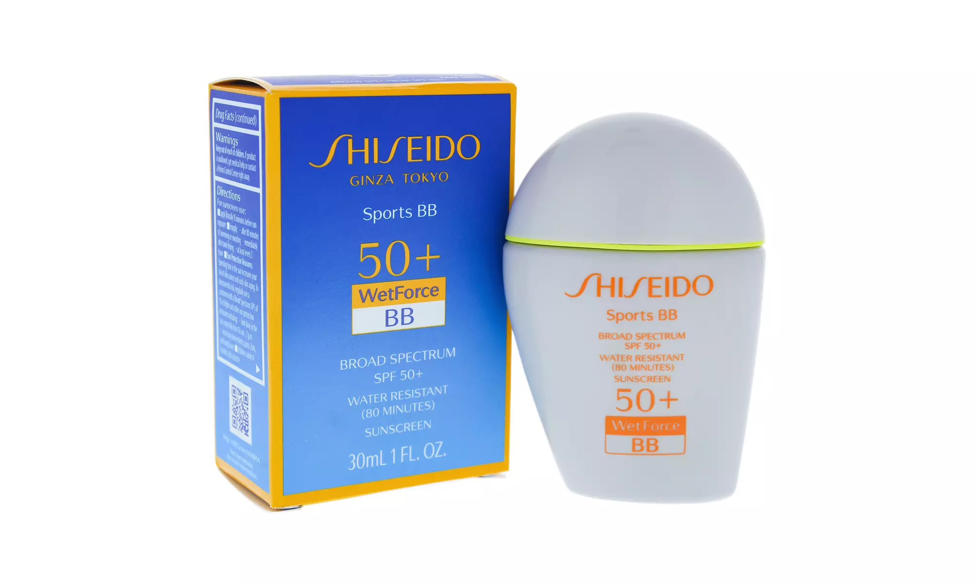 Shiseido Sports BB WetForce SPF 50  Light Sunscreen for Women - Second Medium