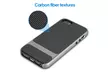Case for iPhone SE 1st Gen (2016)/5s/5, Slim Cover, Carbon Fiber Design - Second Medium