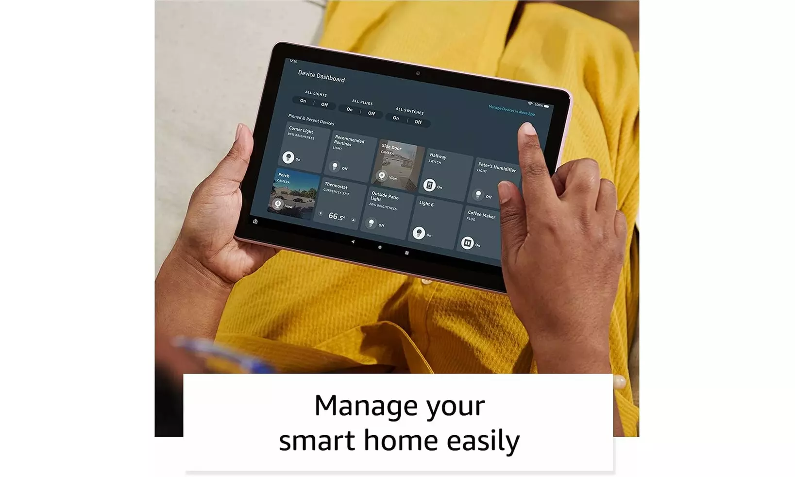 Fire HD 10 32GB 10.1" Tablet (2021) with Basic Accessories