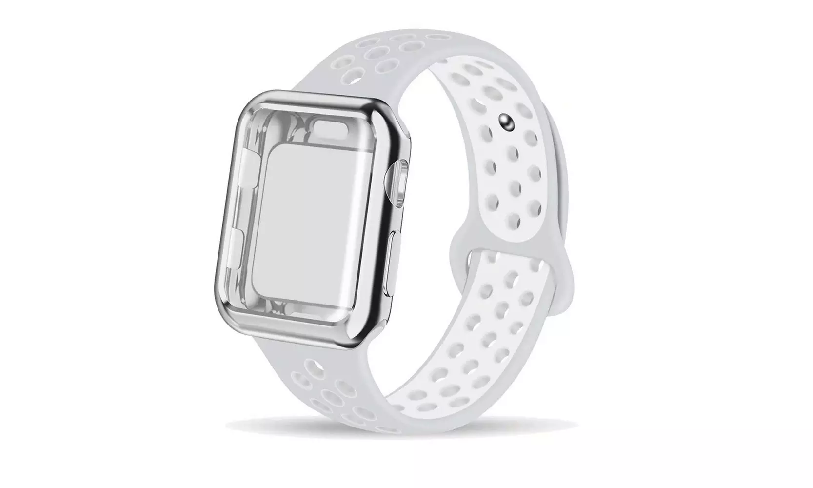 Sports Strap Wrist Band Loop W/ Screen Protector Bumper Case For Apple Watch