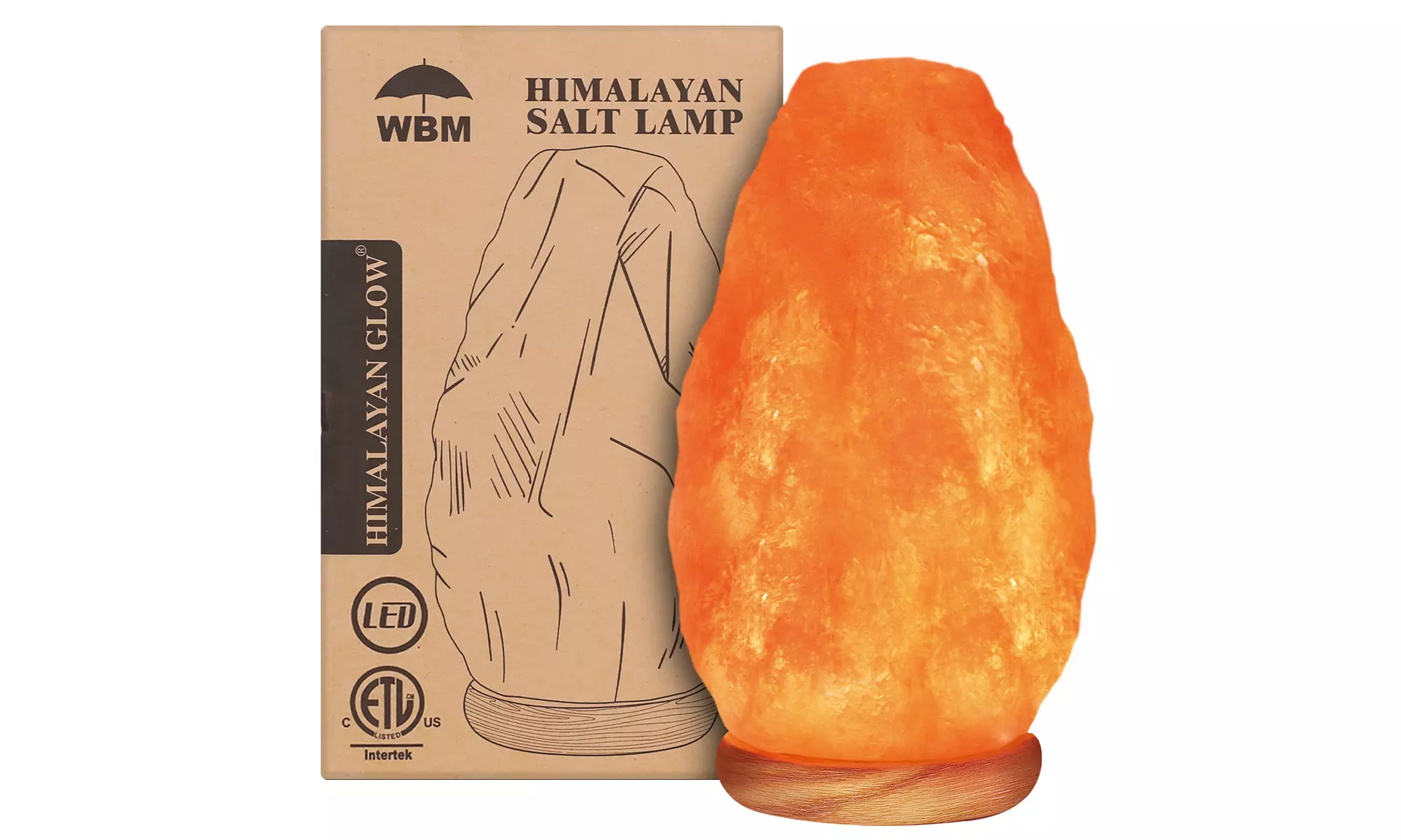 Himalayan Natural Salt Lamp - Best For Massage Room & Spa - Primary Image