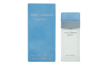 D&G Light Blue By Dolce & Gabbana 0.84 Oz Edt Spray New In Box For Women Women Spray Citrus Eau De Toilette