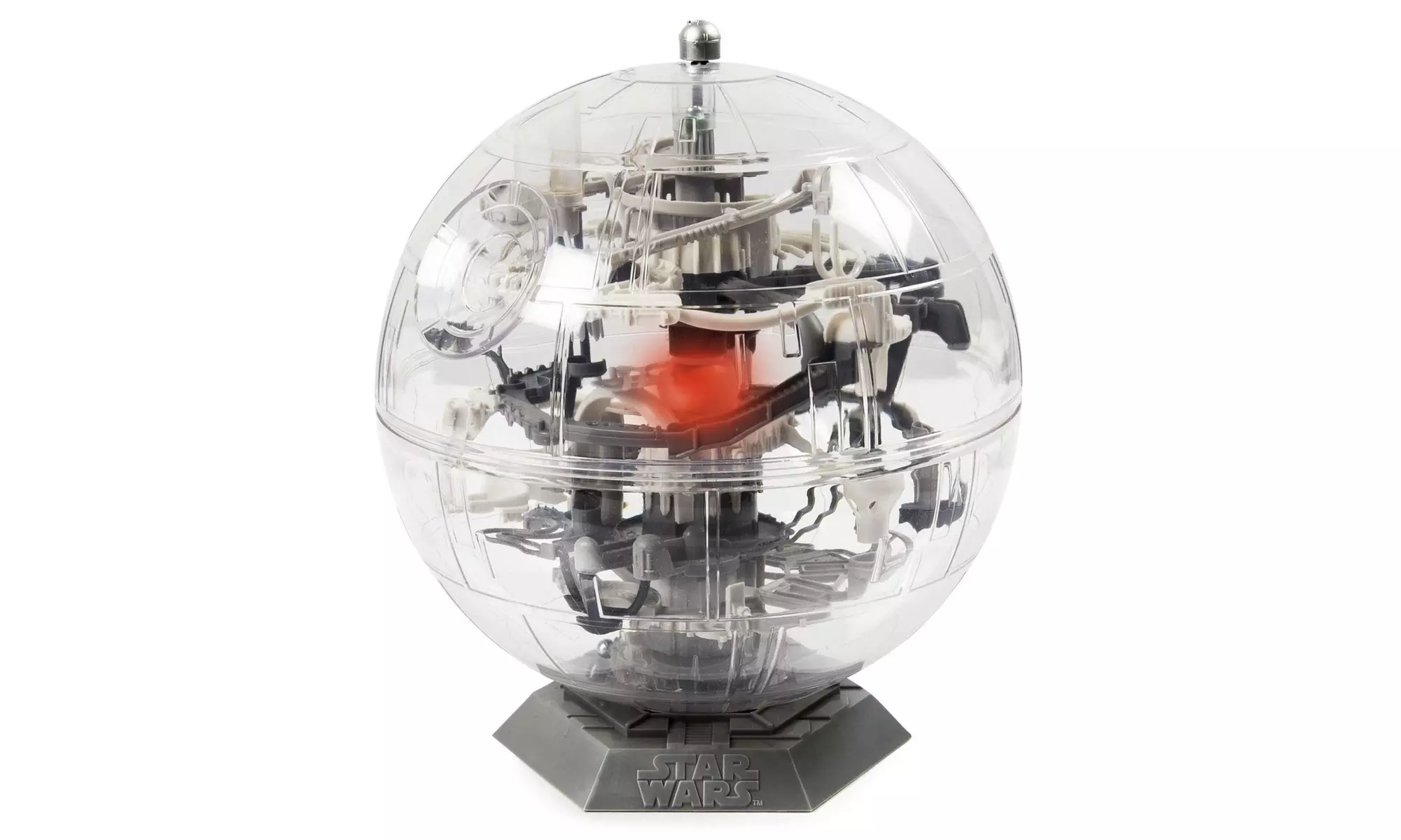 Perplexus Star Wars Death Star 3D Puzzle Ball Brain Teaser Game Sound Light  - Primary Image