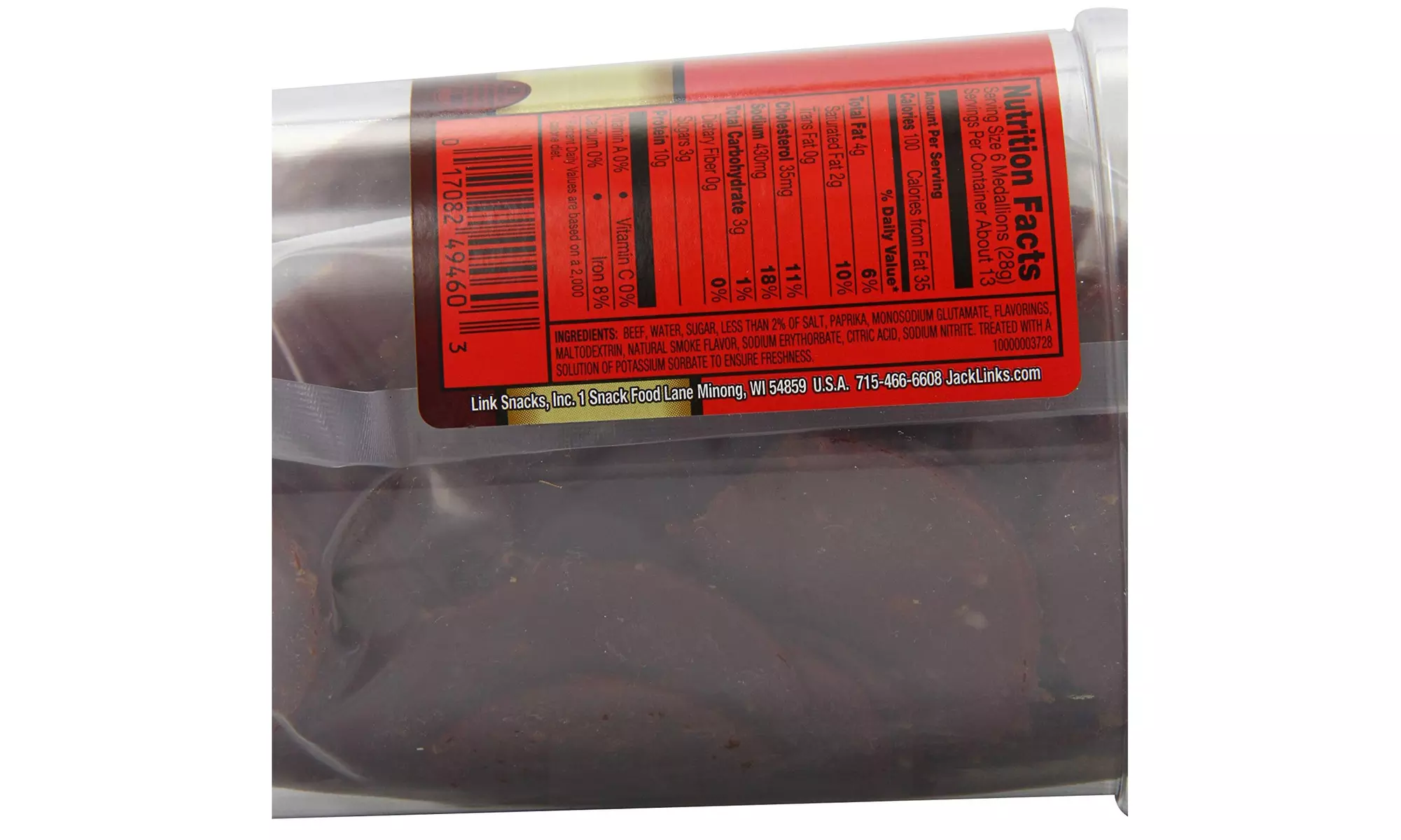 Jack Links Smokehouse Beef Jerky Medallions - Second Medium