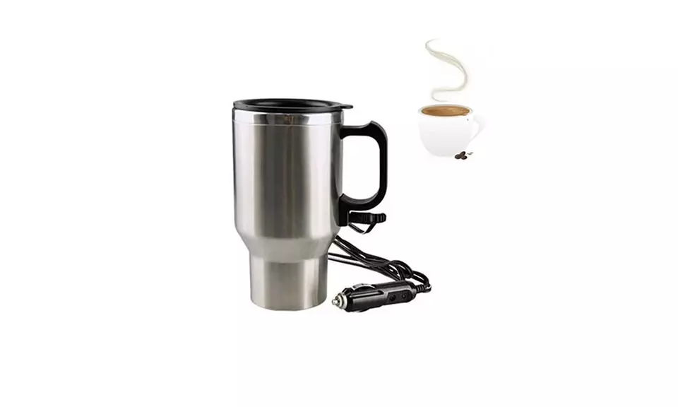 Coffee Hug Car Mug Stainless Steel Coffee Warmer - Primary Image