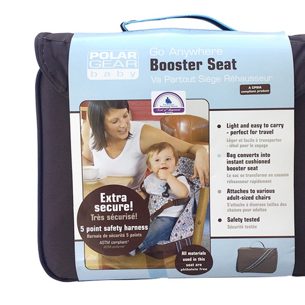 polar gear go anywhere booster seat