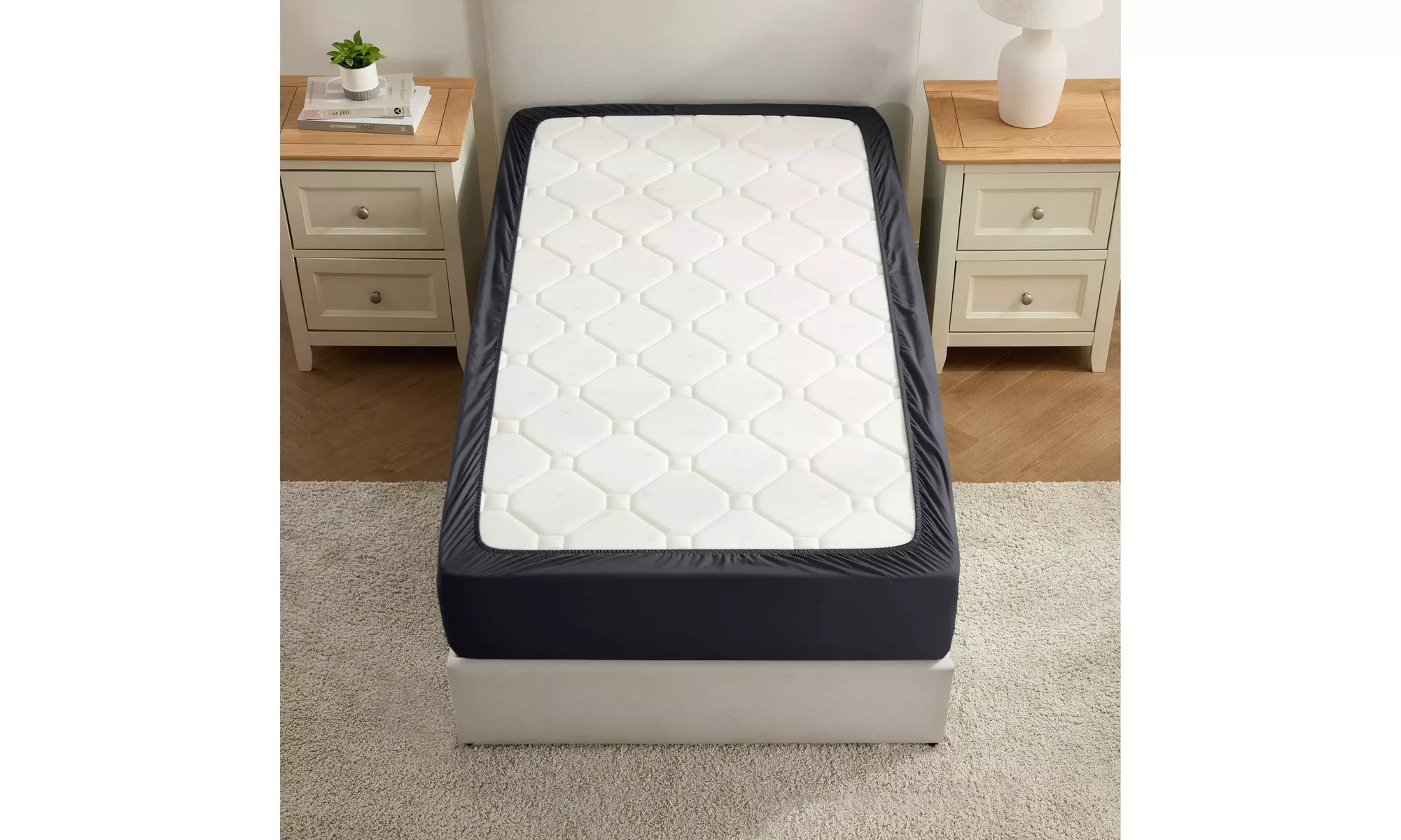 Nestl 5-7Pc Pinch Pleat  Bed in a Bag Set
