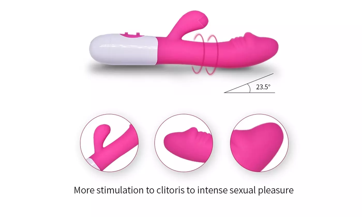 Rabbit Vibrator Powerful Dildo Vibrator G-Spot Massager Waterproof Sex Toys 