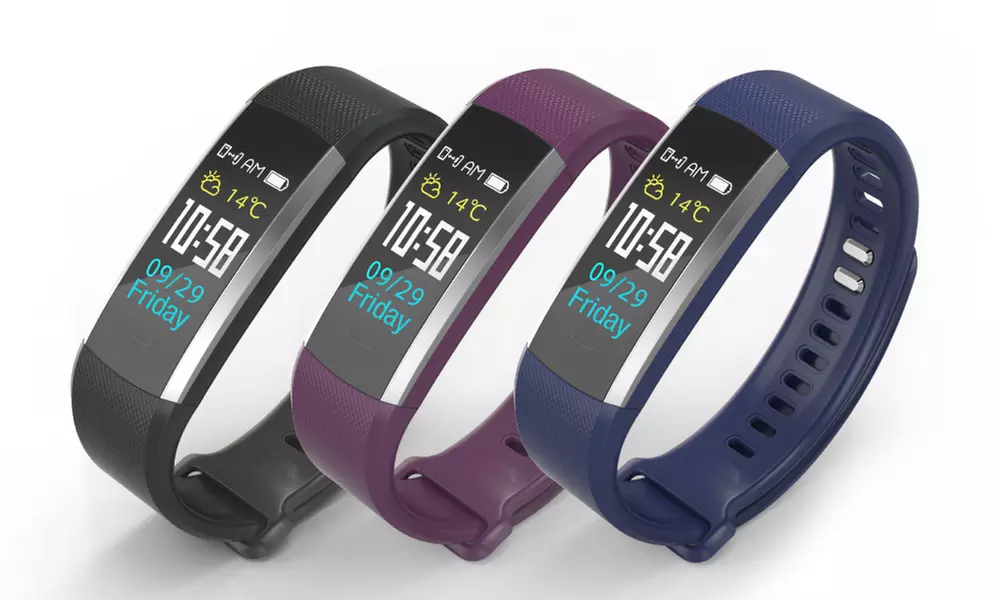 Jarv Fitness Tracker with Blood Pressure, Heart Rate Monitor and Color Display  - Primary Image