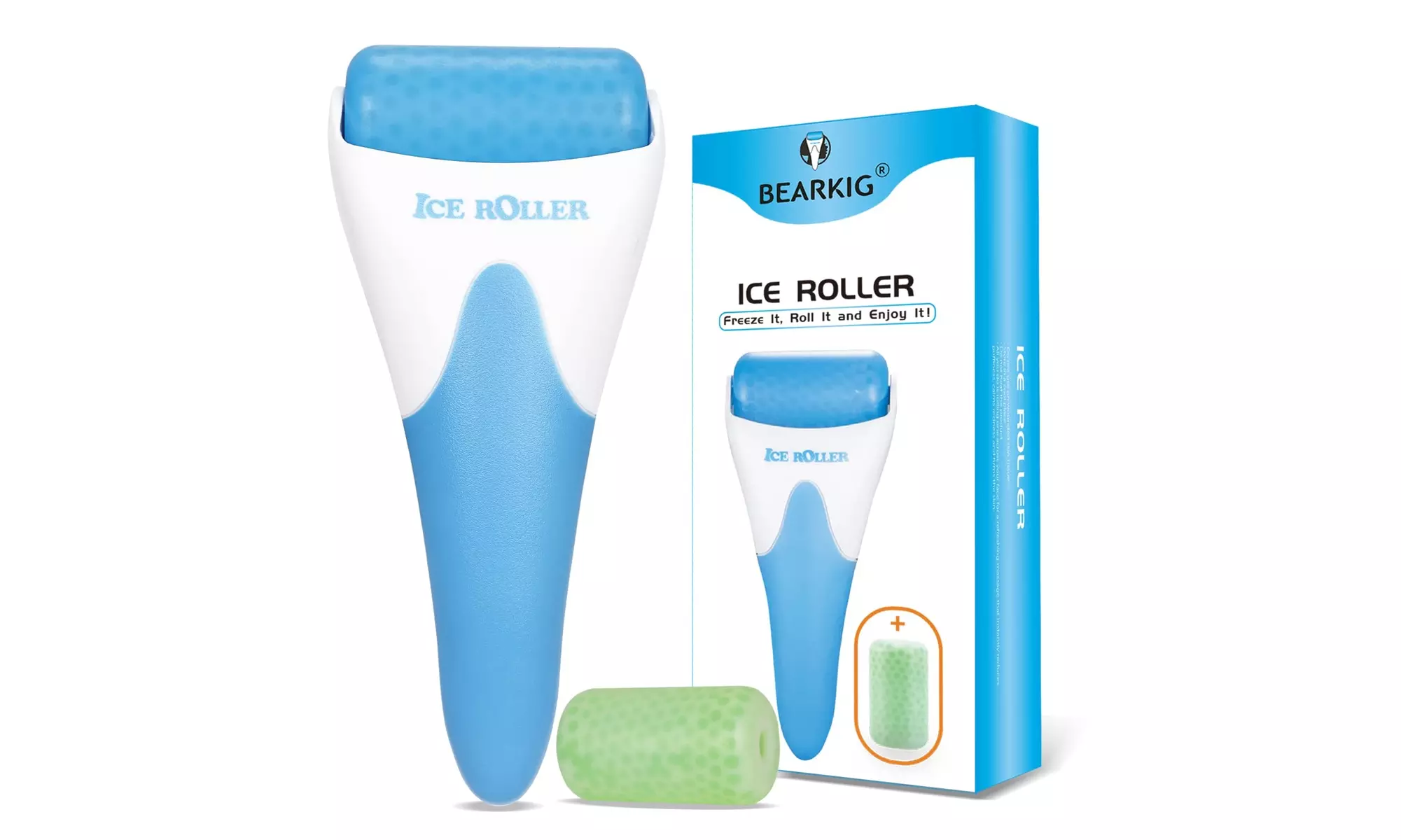 Ice Roller, BearKig Ice Roller for Face, Upgrated Ice Face Roller, Cold Facial  - Primary Image