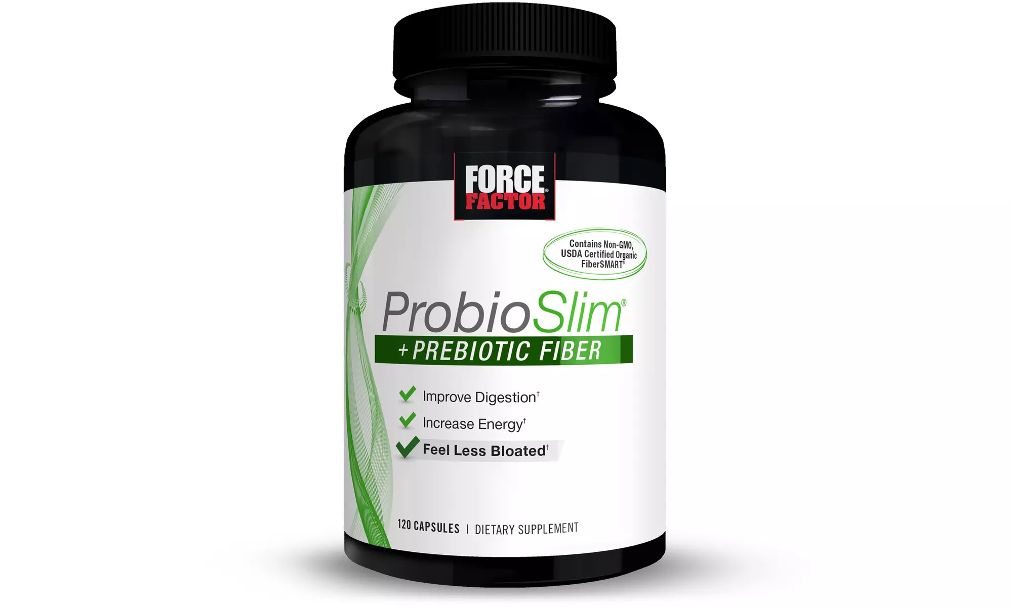 Force Factor ProbioSlim Plus Prebiotic Fiber Supplement for Weight Loss - Primary Image