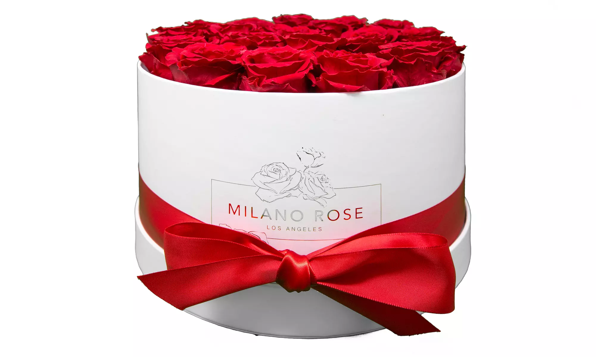 MILANO ROSE Classic Red Eternity Roses - Primary Image