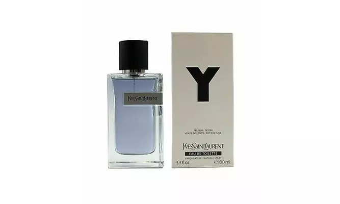 YSL Y By Yves Saint Laurent For Men 3.3 OZ EDT SPRAY Tester - Primary Image