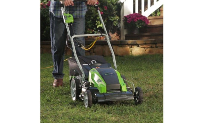 greenworks 120v mower