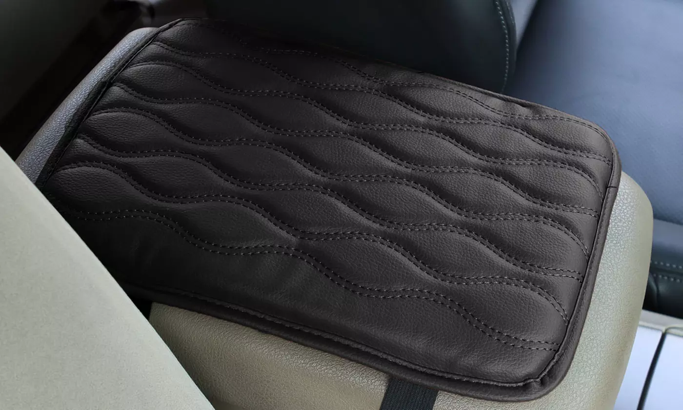 Universal Center Console Cover Pad Waterproof Car Armrest Seat Box Cover - Primary Image