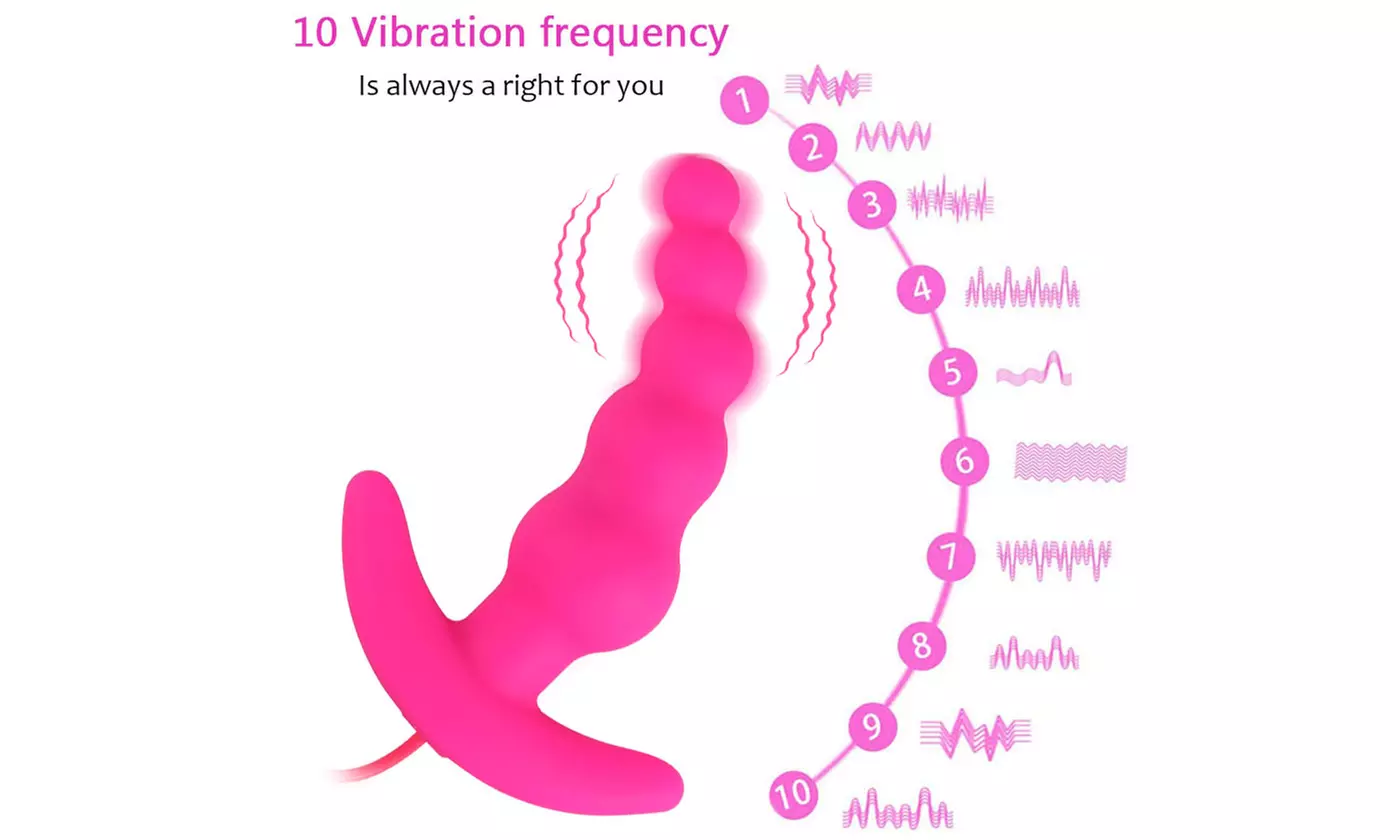 G-Spot Stimulator Vibrator Anal Beads Massager Adult Sex Toy