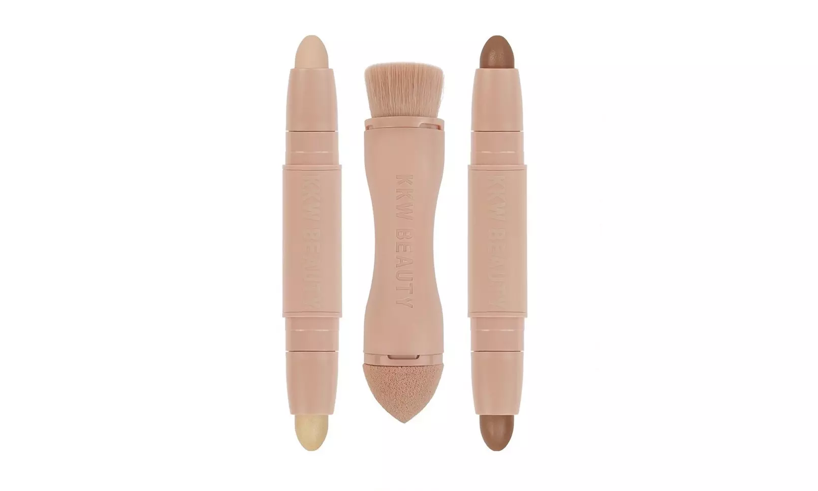 KKW Beauty CRÈME CONTOUR & HIGHLIGHT KIT in Deep Dark - Primary Image
