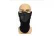 Black Face Ski Mask Provides Full Coverage Of The Nose Chin And Cheeks - Second Medium