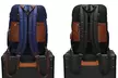 ELLE Luxe Journey 18L Twill and Vegan Leather Backpack - Second Medium