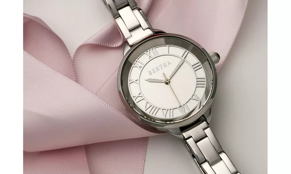 Bertha Madison Sunray Dial Design Watch - Primary Image