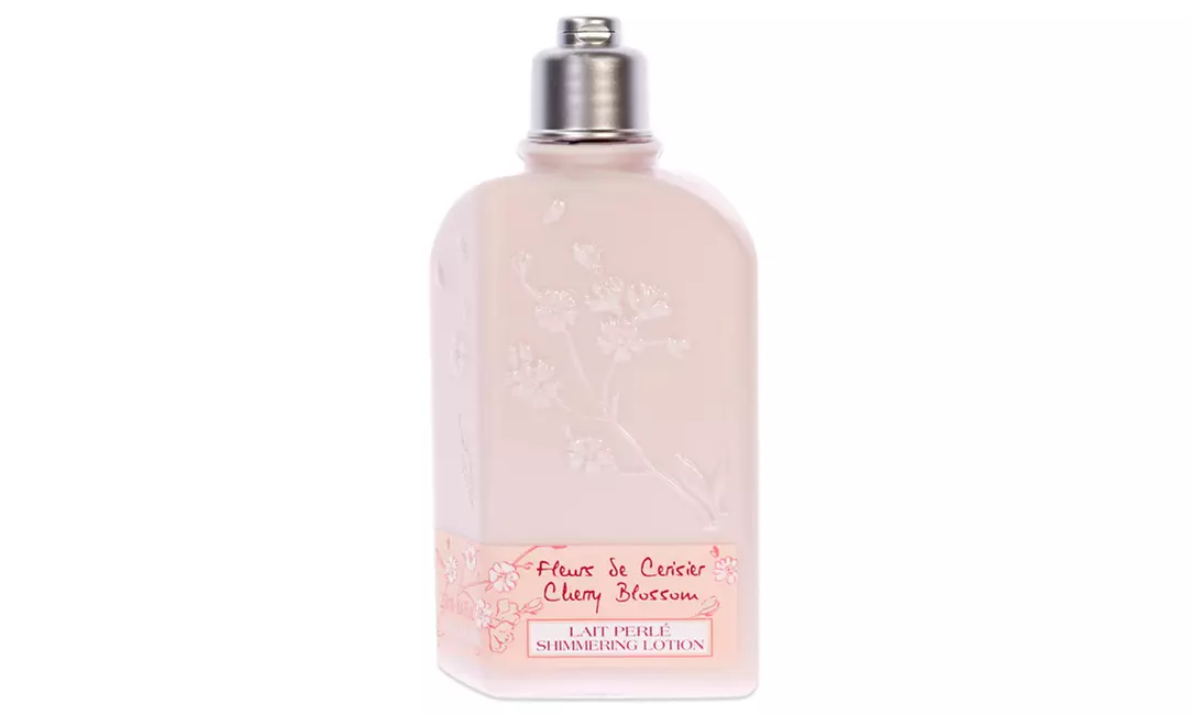 LOccitane Cherry Blossom Shimmering Lotion For Women 8.4 oz Body Lotion - Primary Image