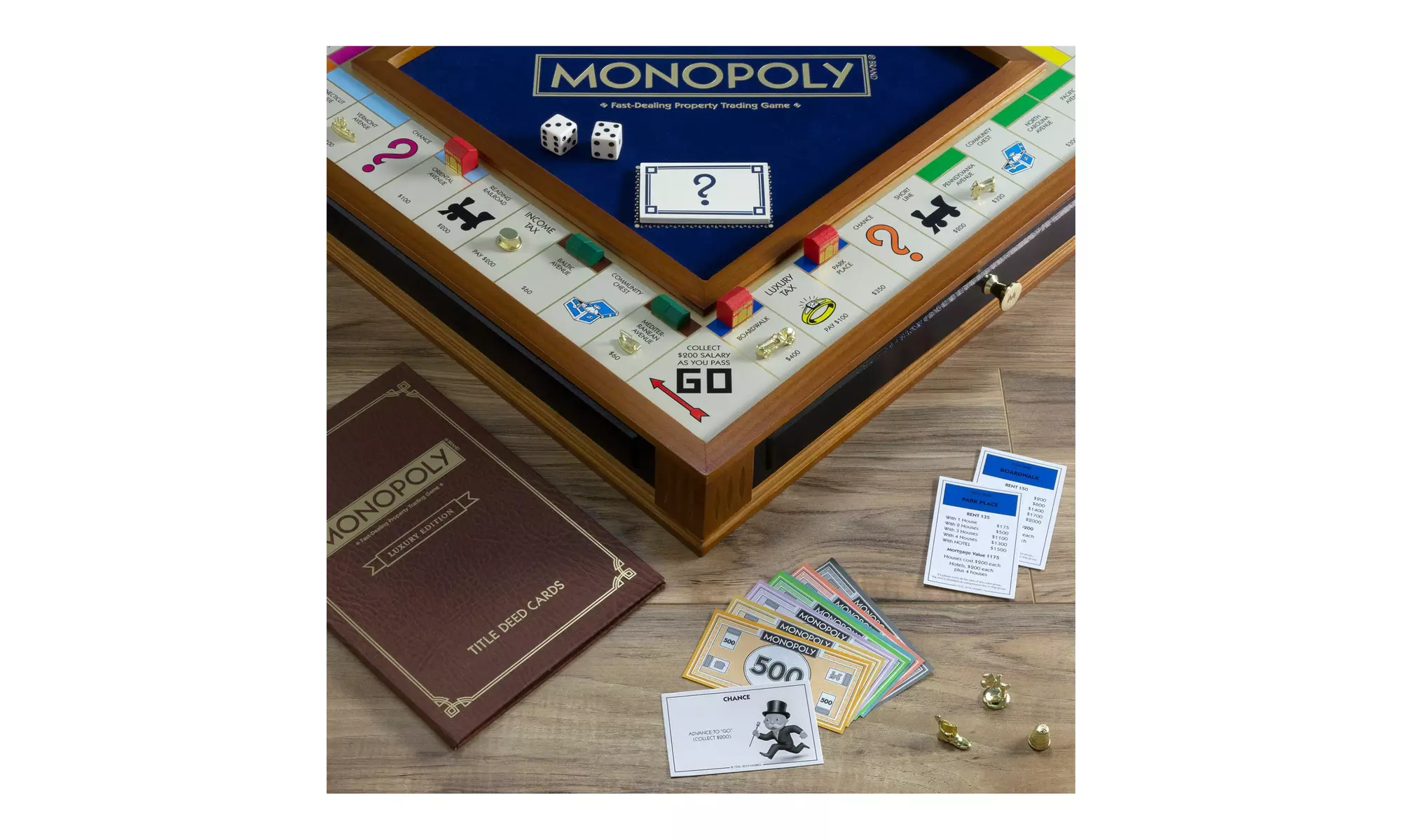 WS Game Company Monopoly Trophy Luxury Edition Board Game - Image 4