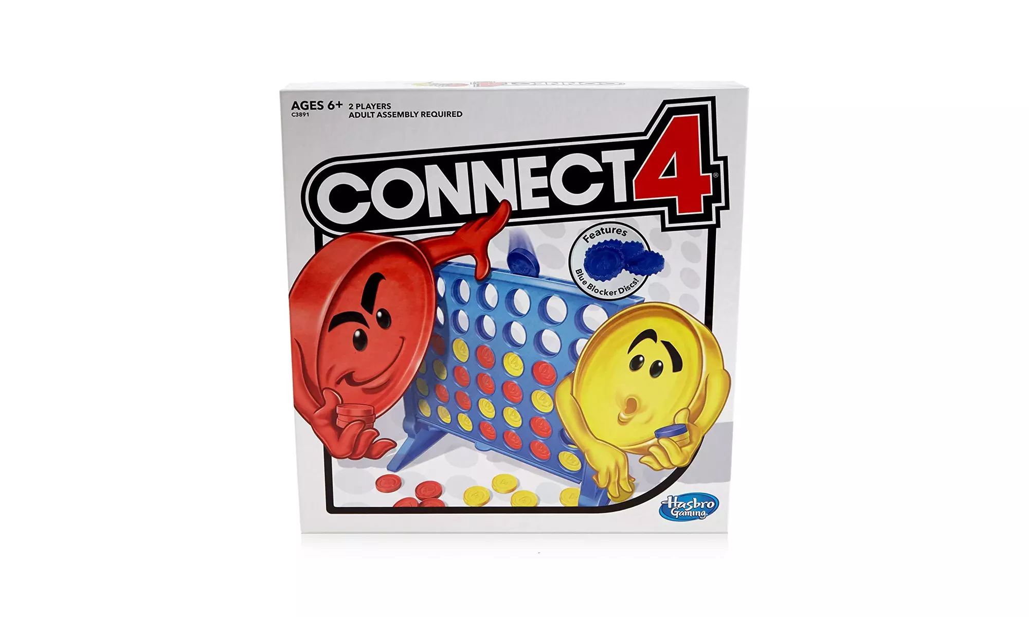Connect 4 Strategy Board Game for Ages 6 and Up - Primary Image