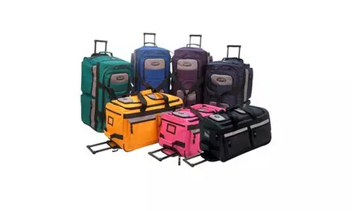 Luggage America SRD-22-HP Sports Plus 22" 8 Pocket Rolling Duffel - Primary Image