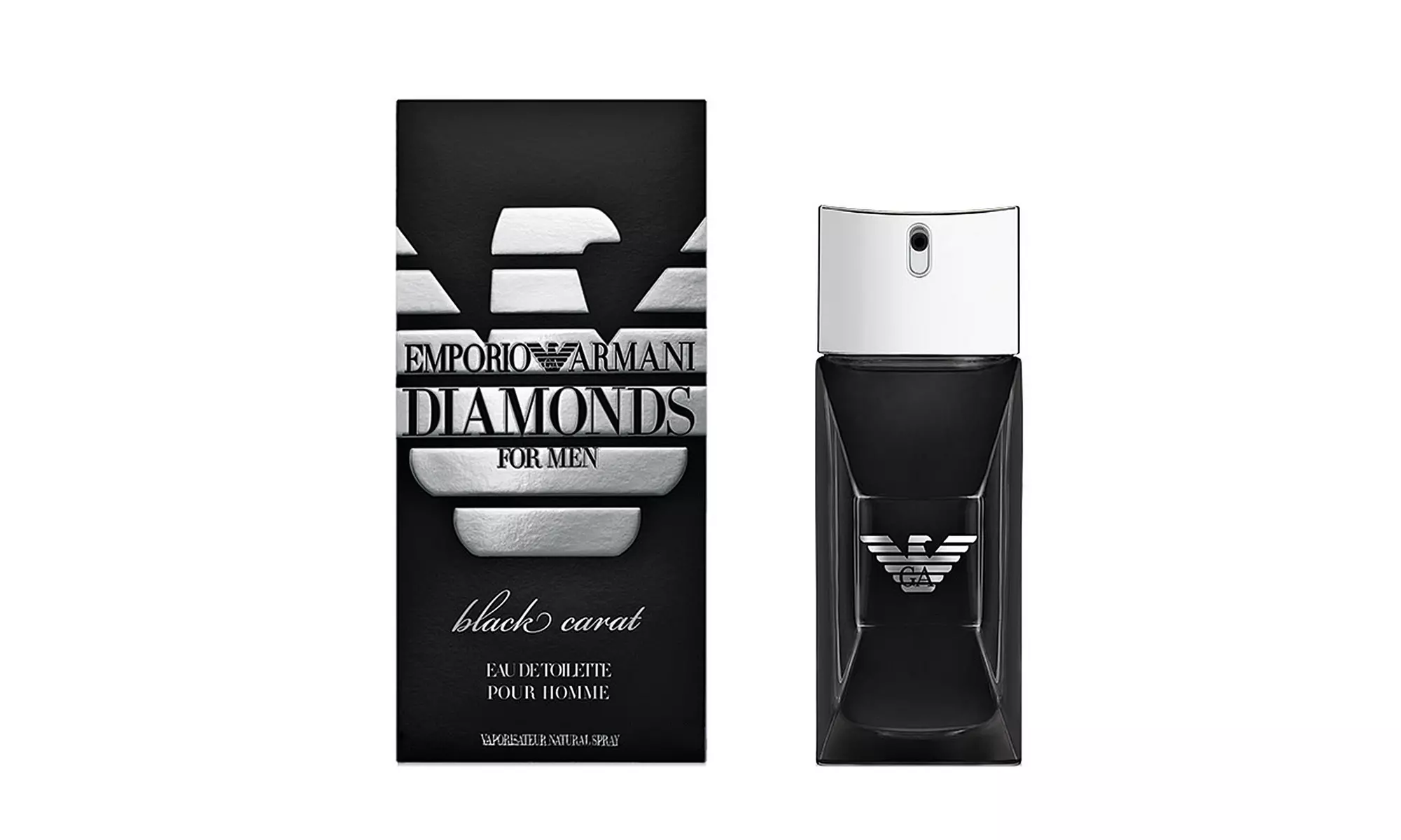 Emporio Armani Diamonds Black Carat 1.7 OZ 50 ML EDT For Men - Primary Image