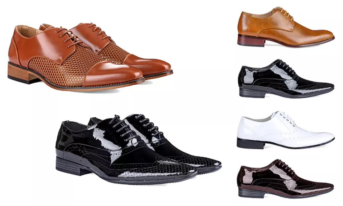 UV Signature Men's lace up dress shoes - Primary Image