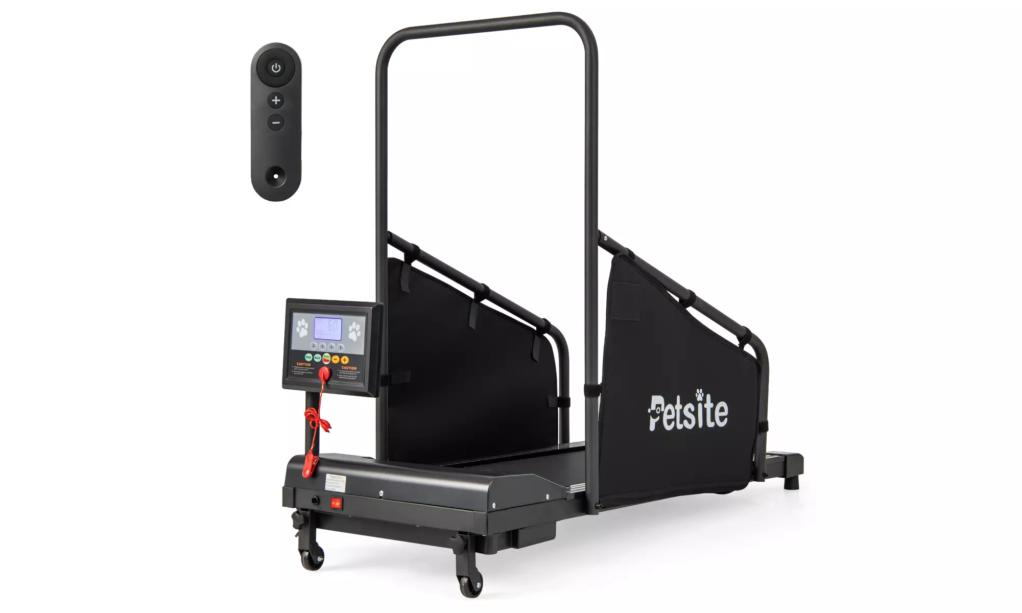 Pet Treadmill Indoor Exercise For Dogs Pet Exercise Equipment w/ Remote Control - Second Medium