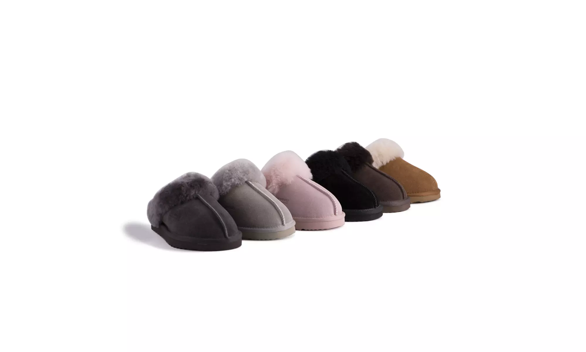 AUS WOOLI AUSTRALIA UNISEX SHEEPSKIN WOOL SYDNEY SLIPPERS - Primary Image