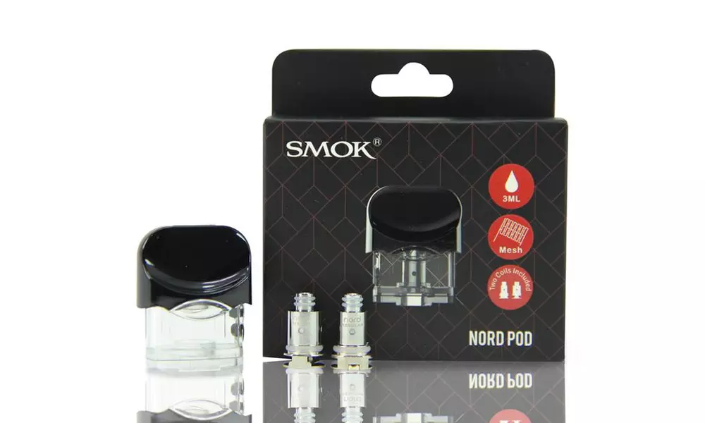 Nord Pod Set (1 Pod & 2 Coils) by Smok - Primary Image
