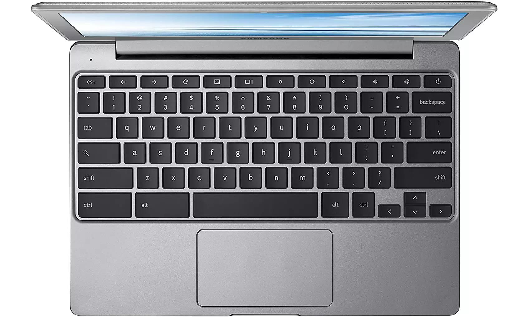 Samsung Chromebook 2 - 11.6", 2GB, 16GB SSD - Metallic Silver (Refurbished) - Primary Image