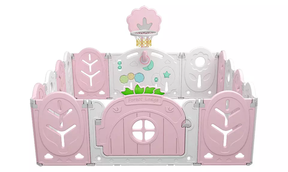 AmazingForLess 14-Panel Baby Playpen Kids Activity Center - Second Medium