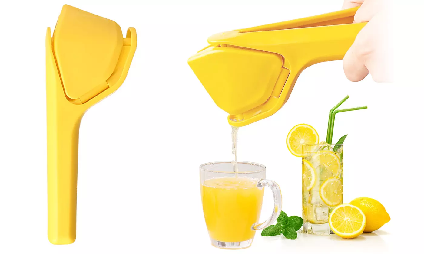 NewHome Manual Lemon Squeezer Easy-To-Use Juicer for Fresh Citrus Juice