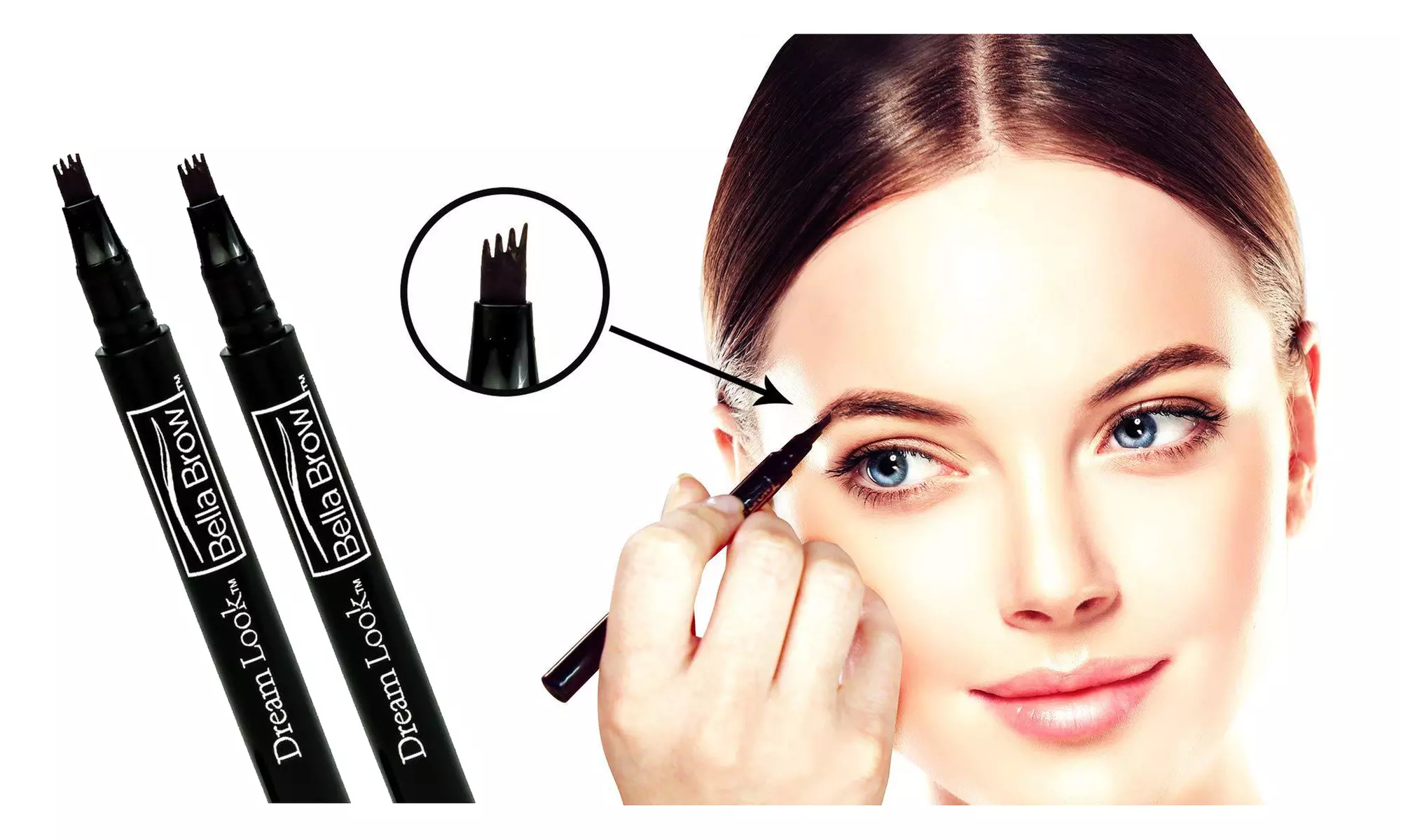 Dream Look Bella Brow Eyebrow Pen (1-pack or 2-pack) - Primary Image