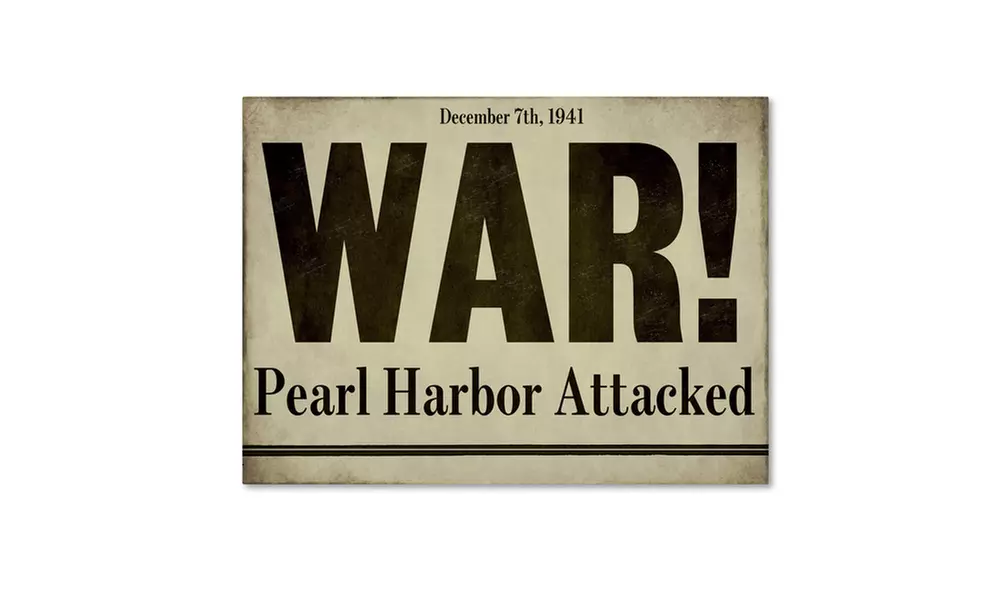 Color Bakery 'Pearl Harbor' Canvas Art - Primary Image