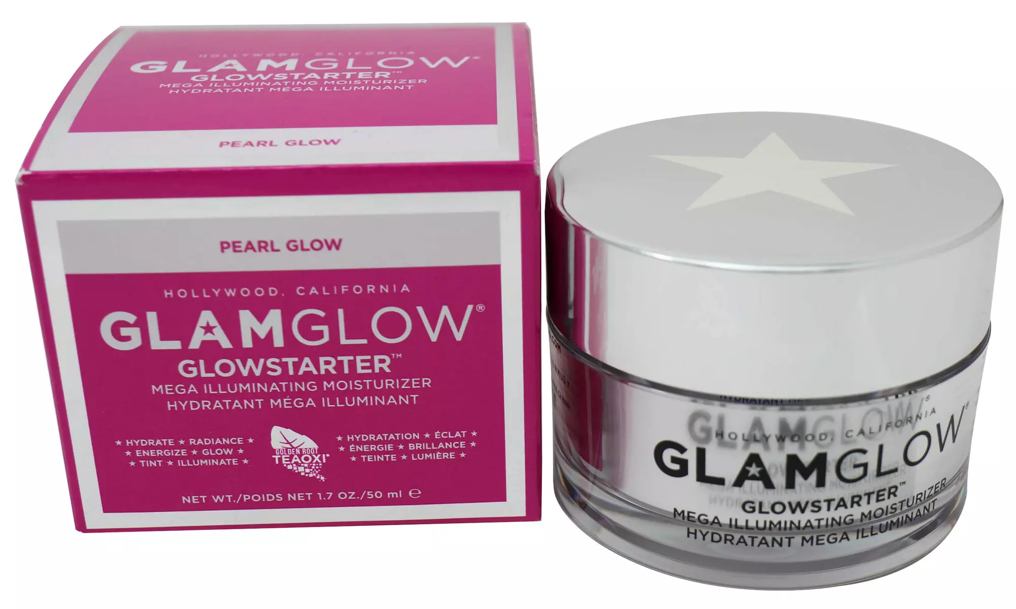 GlamGlow Glowstarter Mega Illuminating Moisturizer ( Pearl Glow) 1.7oz New InBox - Primary Image
