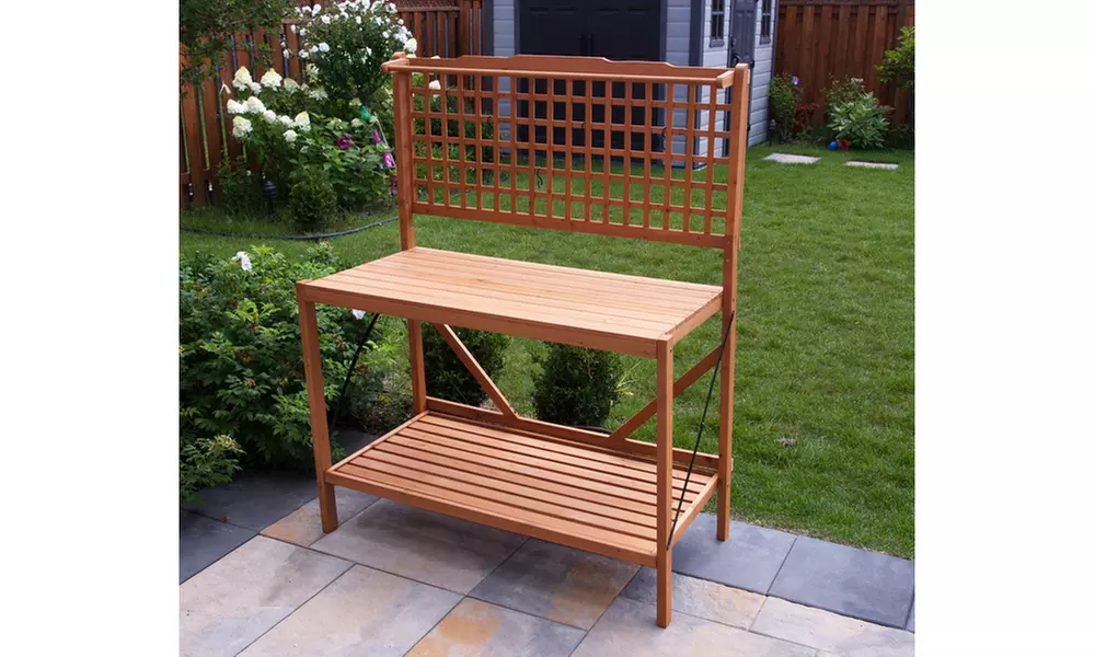 Folding Potting Bench - Primary Image