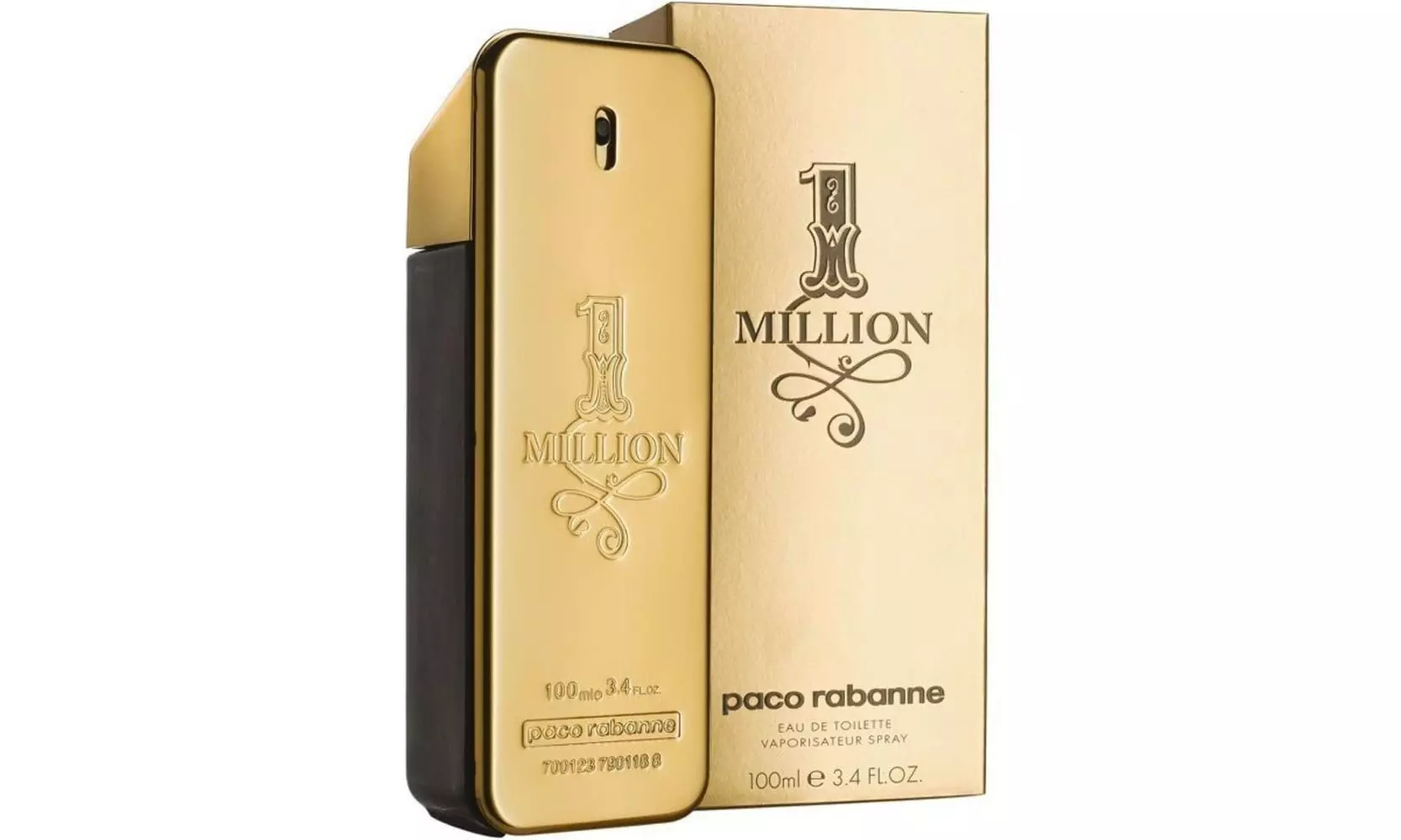 Paco Rabanne 1 Million 3.4 OZ 100 ML EDT For Men - Primary Image