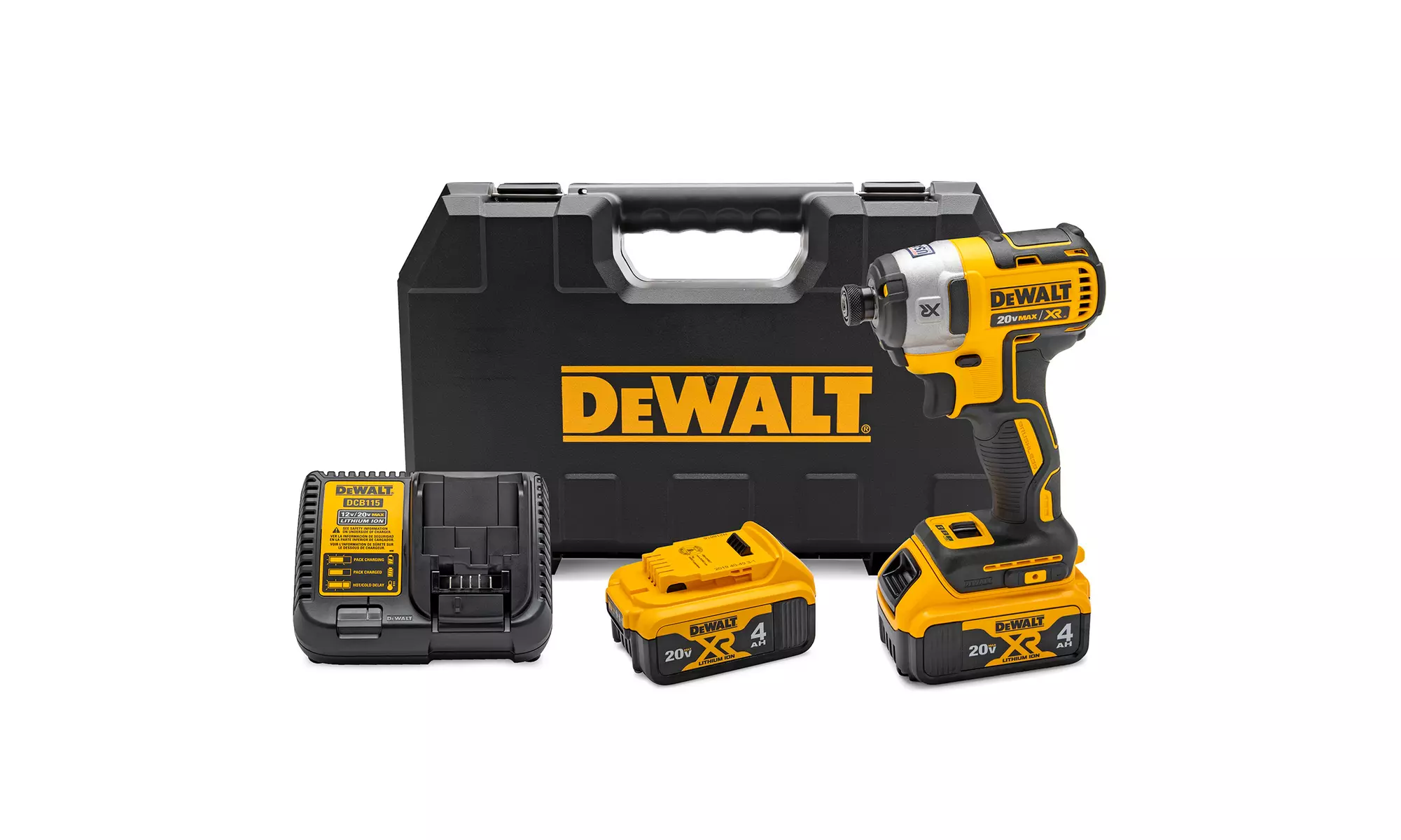 DeWalt 20V Max XR Brushless 1/4-Inch 3-Speed Impact Driver Kit - Primary Image