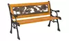 Kids Mini Sized Outdoor Hardwood Patio Park Bench