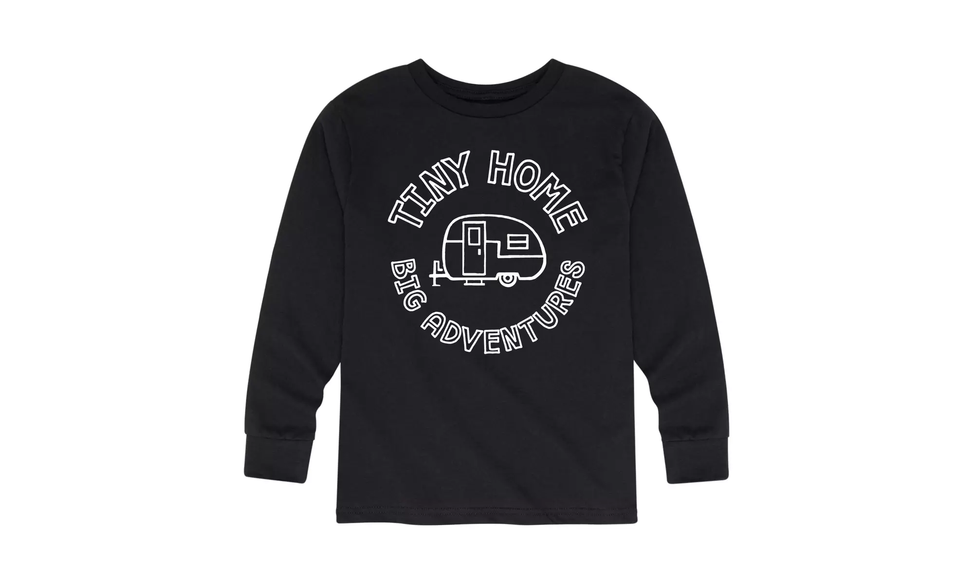 Home Is Where You Set Up Camp Kids Long Sleeve T-Shirts - Primary Image