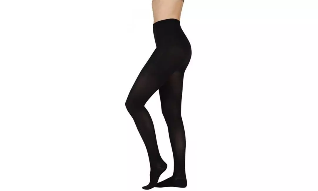 Juzo 2000AT57 V Soft 15-20 mmHg Open Toe Compression Pantyhose - Cinnamon V  - Primary Image