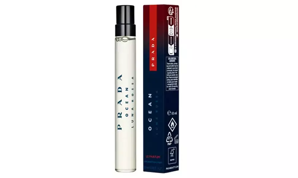 Prada Ocean Luna Rossa Le Parfum Travel Spray for Men 0.33 Fl. Oz.