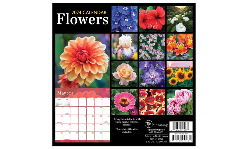 January 2024December 2024 Mini Wall Calendar Groupon