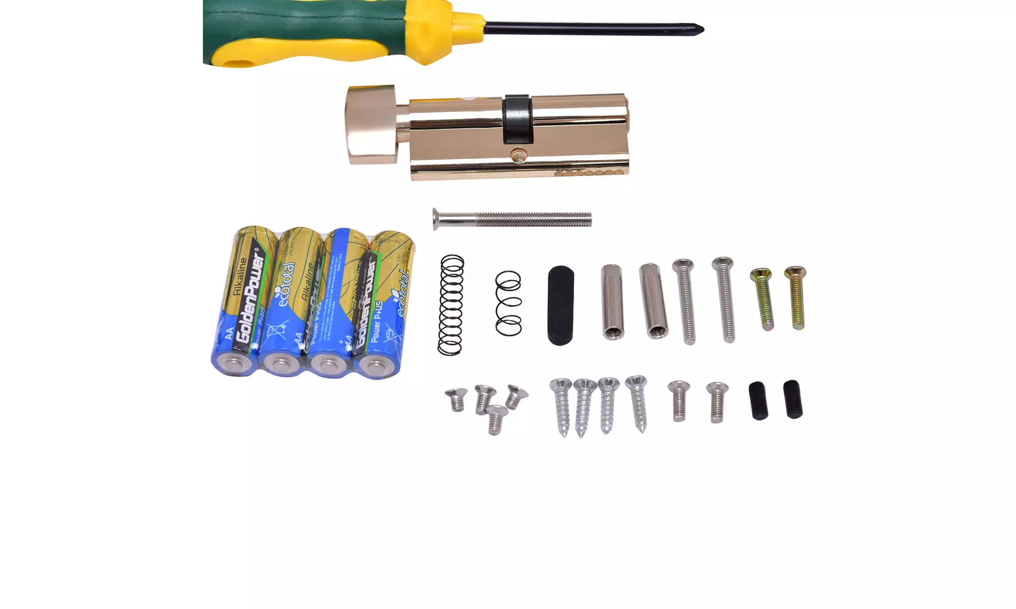 Digital Electronic Code Keyless Security Entry Door Lock Keypad New Black